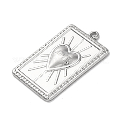 Pendenti in acciaio inox 304 anti-appannamento&nbsp;STAS-K293-09P