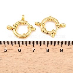 Fermagli ad anello a molla in acciaio inossidabile con placcatura ionica (ip)&nbsp;STAS-G347-17B-G