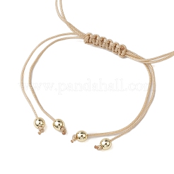 Armbänder aus geflochtenen Edelsteinperlen&nbsp;BJEW-JB10833