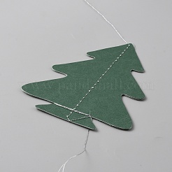 Sapin de noel en papier&nbsp;AJEW-WH0401-84C