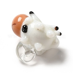 Colgantes artesanales de lampwork&nbsp;LAMP-G156-19