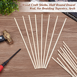 50 Stück Holz-Bastelstäbchen&nbsp;DIY-OC0013-82A