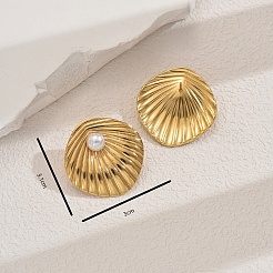 Elegantes pendientes de rombo texturizado de acero inoxidable 201&nbsp;YK4954