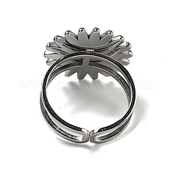 Sonne 304 Edelstahl offene Manschettenringe&nbsp;STAS-Z060-08P-01
