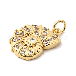 Pendentifs avec zircon cubiques à micro-pavés en laiton&nbsp;KK-A266-49C-G