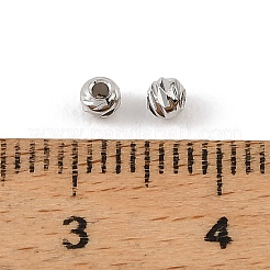 Perline in ottone&nbsp;KK-CBA217A-03P