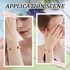 12 Stück 304 Edelstahl Büroklammer Kette Armband Set für Frauen&nbsp;BJEW-SC0001-21