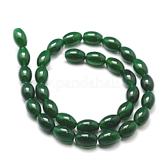 Natürliche grüne Onyxachatperlenstränge&nbsp;X-G-G877A-A05