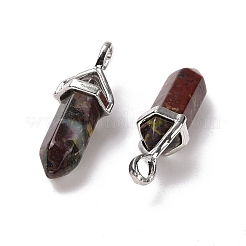 Natürliche drachenblut spitze anhänger&nbsp;X-G-K329-48P