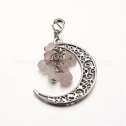 Gros pendentifs en pierre gemme naturelle&nbsp;HJEW-JM00229