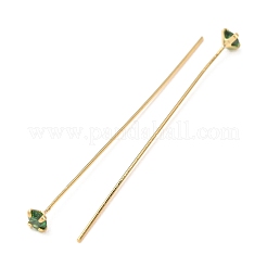 Risultati in ottone micro pavé di zirconi cubici&nbsp;CU-CBA4618-01G-05