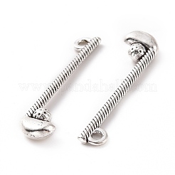 Tibetischer stil Aluminium Anhänger & Charms&nbsp;LS-FIND-G026-01AS