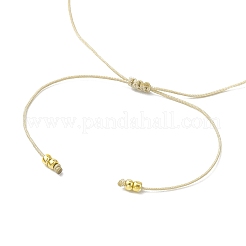Bracelets tressés réglables en cornaline naturelle&nbsp;BJEW-JB11619-01