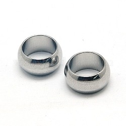 Stainless Steel Color, 10x5mm