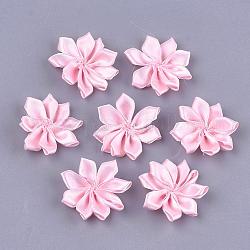 Accesorios de disfraces tejidos a mano, flor, rosa, 31x33x6mm