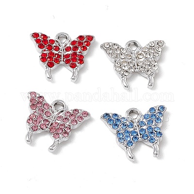 Pendentifs en alliage avec strass&nbsp;ALRI-K049-11B-1
