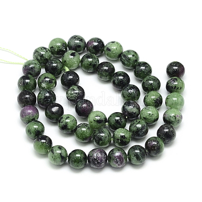 Rubino naturale in perline zoisite fili&nbsp;G-S150-04-8mm-1