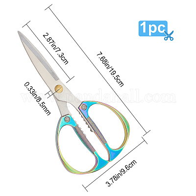 1pc Multifunctional Stainless Steel Kitchen Scissor, Food Scissors
