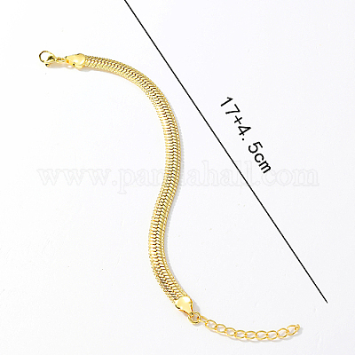 Messing Schlange Kette Armbänder&nbsp;GY7677-1