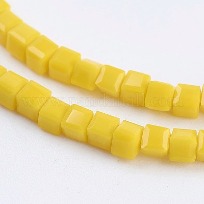 Chapelets de perles en verre opaques&nbsp;EGLA-F121-NC02-1