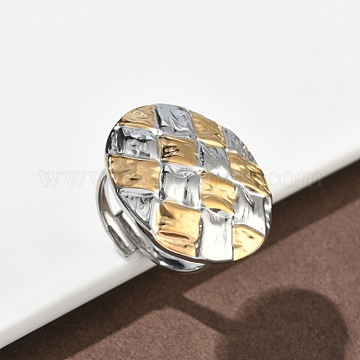 Offene Manschettenringe aus Edelstahl 304&nbsp;RJEW-F202-02D-GP-1