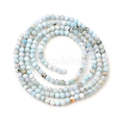 Larimar Naturperlen Stränge&nbsp;G-G259-D13-2mm-1