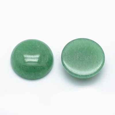 Cabochon avventurina verde naturale&nbsp;G-E492-B-10-1