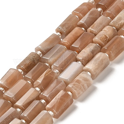 Natürliche sunstone Perlen Stränge&nbsp;G-N327-06-12-1