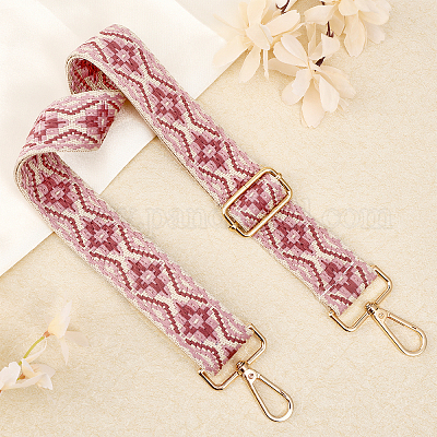 Wholesale Adjustable Jacquard Weave Nylon Wide Bag Strap 