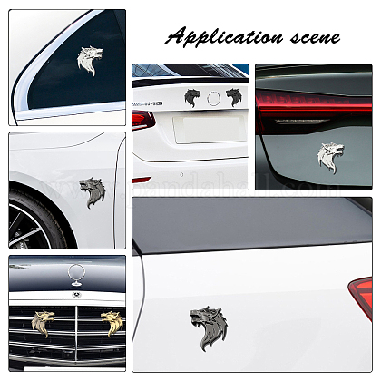 アクセサリー作り用 Superfindings4pcsクールウルフヘッド車サイドステッカーデカールバッジキット自動車オートバイロゴステッカー バッジエンブレム車の窓ラップトップ荷物用 を購入 Selected Pandahall Com Jp アクセサリー作り用 Superfindings4pcsクールウルフヘッド車サイドステッカーデカールバッジキット自動車オートバイロゴステッカー バッジエンブレム車の窓ラップトップ荷物用 を購入 Selected Pandahall Com Jp