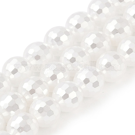 Fili di perle di vetro elettroplaccate BSHE-C007-A01-02-1-1
