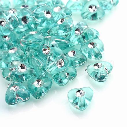 Perles acryliques transparentes PACR-Q104-04-1