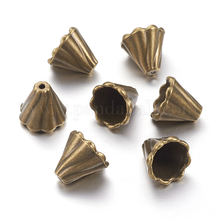 Tibetische Perlen Kappen & Kegel Perlen EA10181Y-AB-1