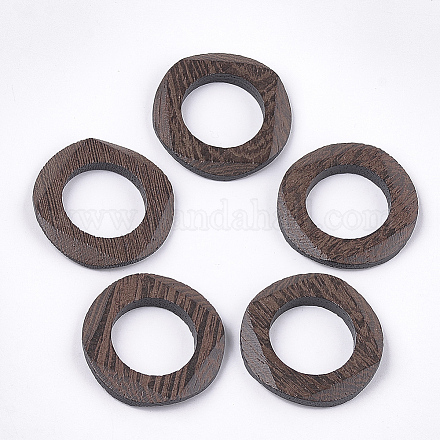 Anillos de unión de madera de wengué WOOD-S053-26-1