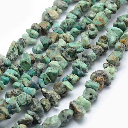 Natural African Turquoise Beads Strands G-P332-24A-1