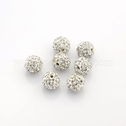 Grado A perlas de rhinestone X-RB-B025-17-1