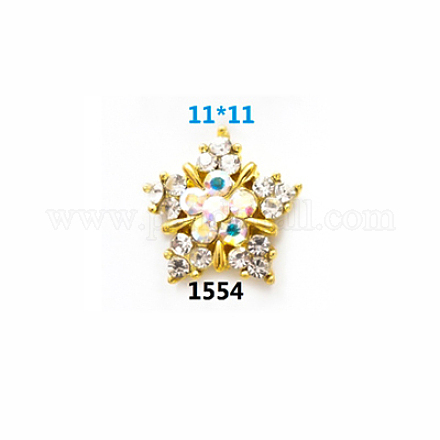 Cabochons Diamante de imitación de la aleación MRMJ-R056-03E-1