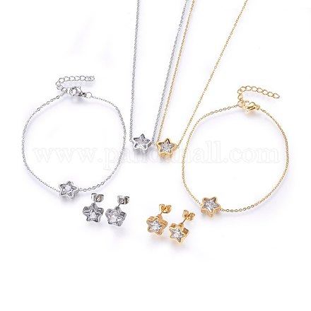 Kits de bijoux en 304 acier inoxydable SJEW-H137-26-1