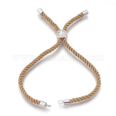 Fabrication de bracelet en corde de coton KK-F758-03C-P-1