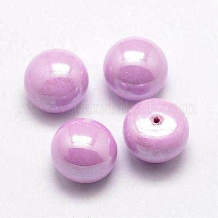ABS Plastic Imitation Pearl Beads OACR-L008-12mm-E04-1