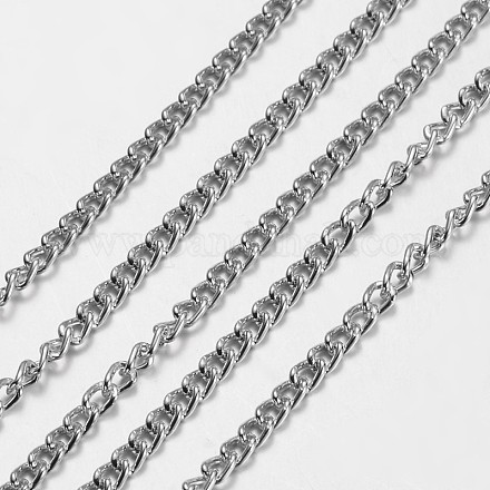 Aluminium Twisted Chains Curb Chains X-CHA-K2101-1-1