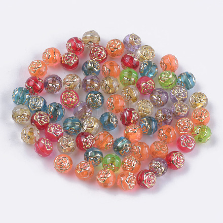 Perles acryliques transparentes MACR-S296-96-1