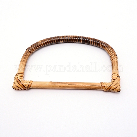 Бамбуковый ремешок для сумки в форме буквы D FIND-WH0063-76-1