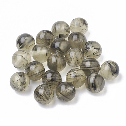 Perles d'acétate de cellulose (résine) KY-Q048-16mm-16L106-1