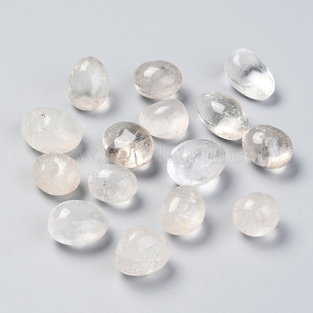 Perles de cristal de quartz naturel G-M368-06B-1