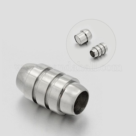 Column 304 Stainless Steel Magnetic Clasps STAS-N061-12-1