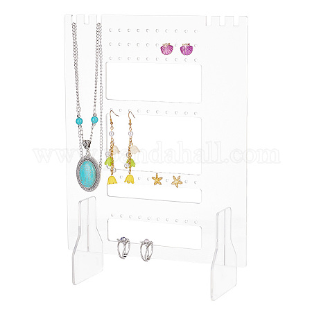 Wholesale Customized Rectangle Acrylic Jewelry Display Stands