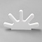 Gesso Rings Display Stands, White, 1.3x10.45x6cm