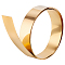 Brass Sheets Rolls, Raw(Unplated), 1000x15x0.2mm