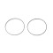 Non-Tarnish 304 Stainless Steel Linking Ring, Stainless Steel Color, 30x1mm, Inner Diameter: 28mm